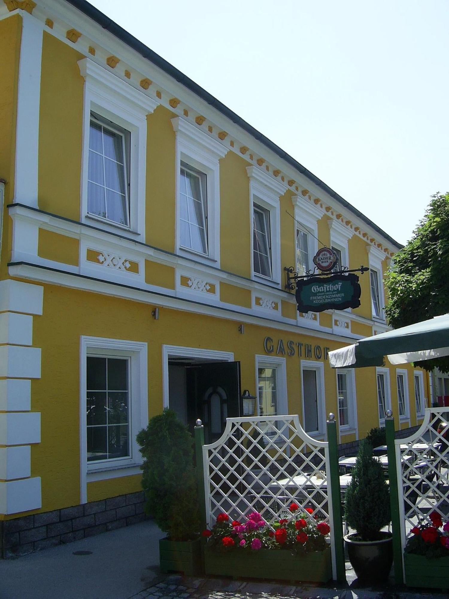 Gasthof Grünling Wallsee Exterior foto
